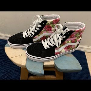 Vans Sk8-Hi Top Sneaker floral